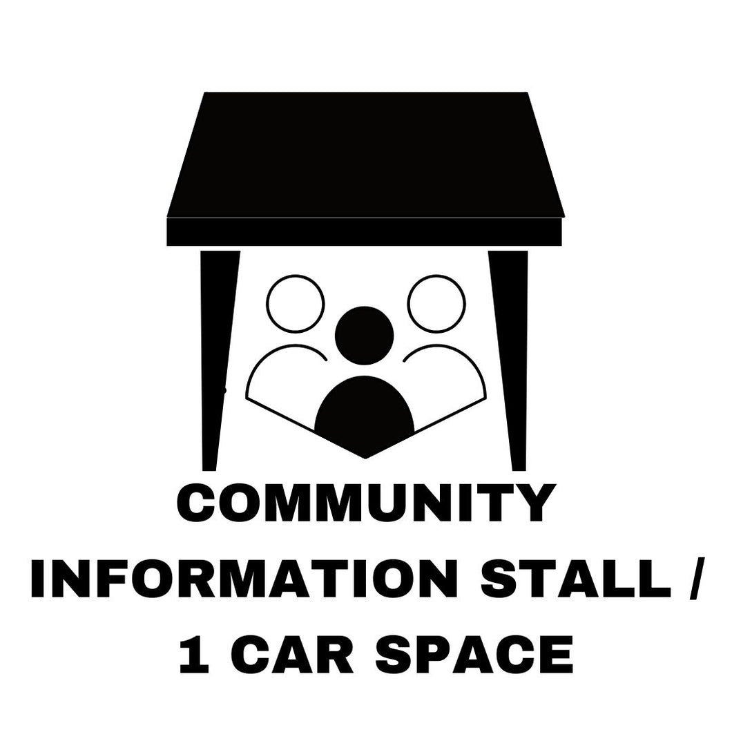 Community Group / Information Stalls (Car Length / Trestle Table) - Stall Holder Application
